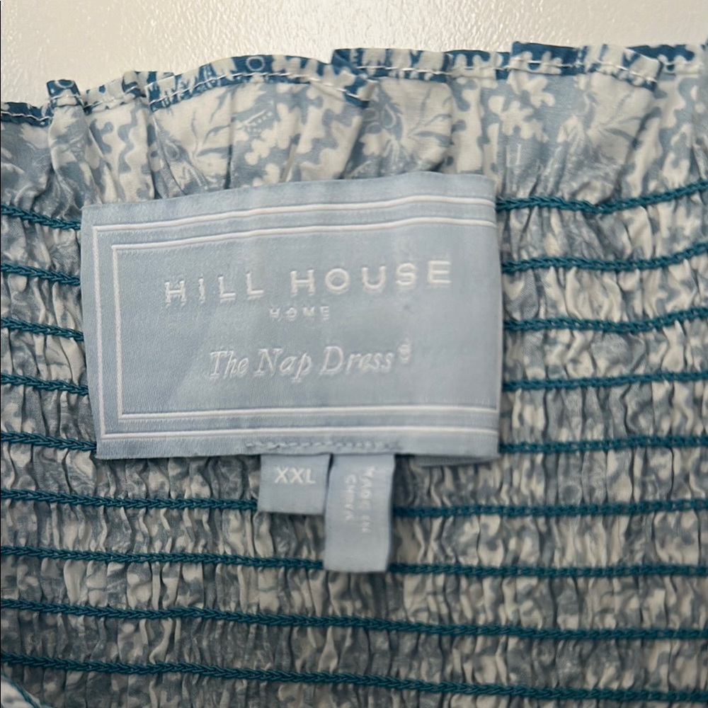 Hill House Blue and White Mini Nap Dress - Picture 2 of 5